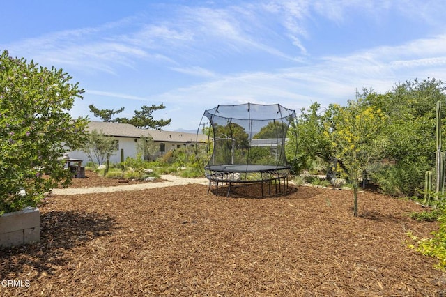 80 Watkins Way, Oak View, CA 93022 - view of yard featuring a trampoline