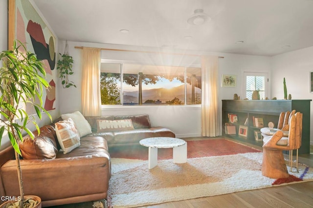 80 Watkins Way, Oak View, CA 93022 - living room with wood finished floors
