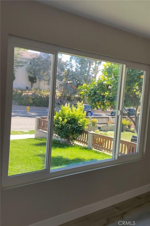 3195 Camarillo Ave, Oceanside, CA 92056 - detailed view of baseboards and wood finished floors