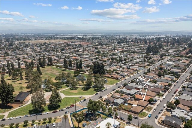 12007 163rd St, Norwalk, CA 90650 - aerial view of property and surrounding area with nearby suburban area