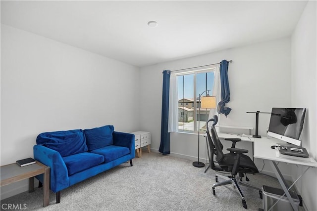 2239 Melogold Way, Corona, CA 92883 - carpeted home office featuring baseboards