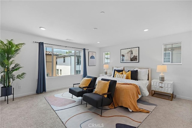 2239 Melogold Way, Corona, CA 92883 - carpeted bedroom with recessed lighting