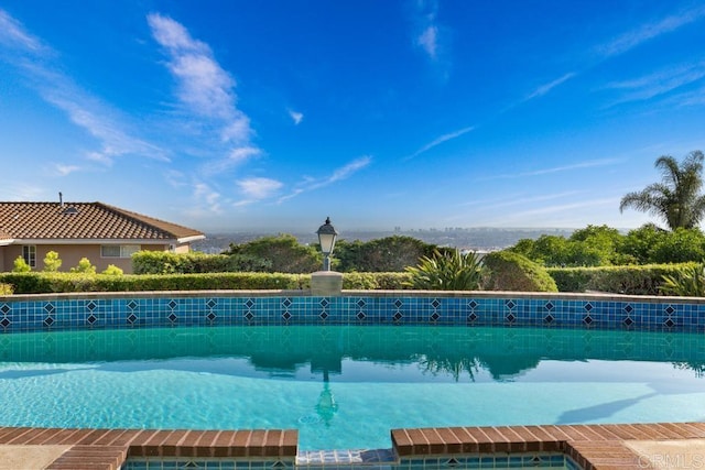 5946 Overlake Ave, Del Cerro, CA 92120 - view of pool with a pool with connected hot tub