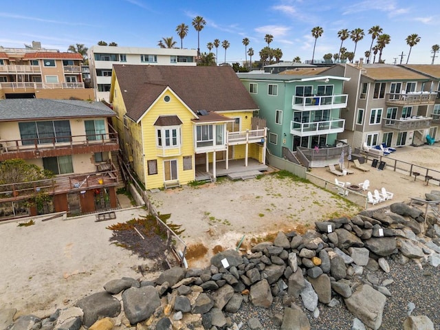 1121 S Pacific St, Oceanside, CA 92054 - rear view of house featuring a residential view