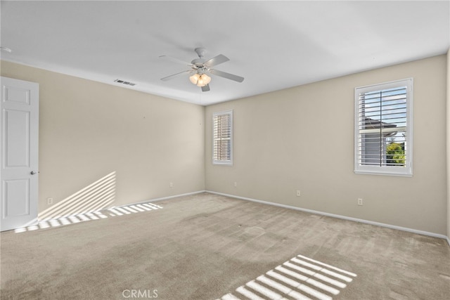 29243 Discovery Ridge Dr, Saugus, CA 91390 - empty room featuring ceiling fan and carpet flooring