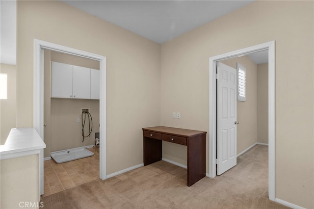29243 Discovery Ridge Dr, Saugus, CA 91390 - corridor with light carpet and healthy amount of natural light