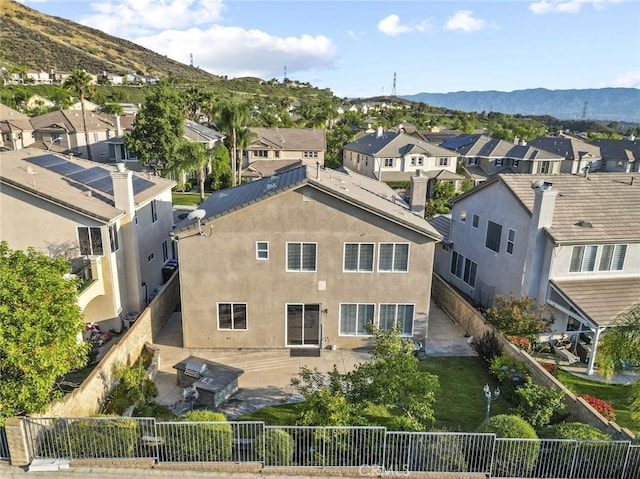 29243 Discovery Ridge Dr, Saugus, CA 91390 - aerial view of residential area featuring mountains