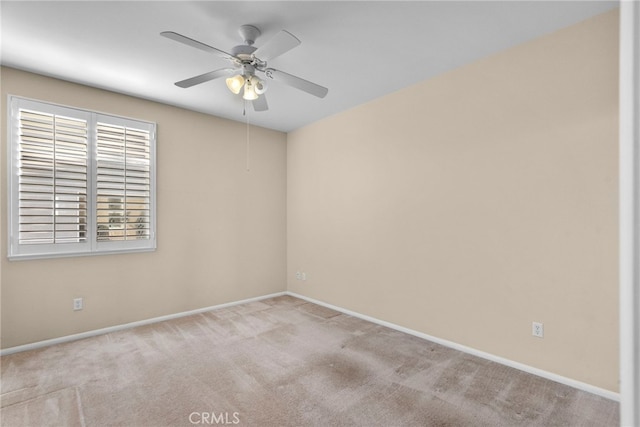 29243 Discovery Ridge Dr, Saugus, CA 91390 - carpeted spare room with ceiling fan and baseboards