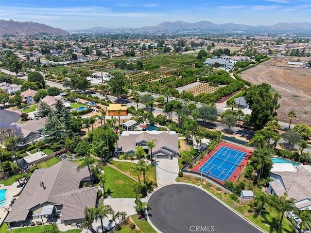 10847 Leota Ln, Riverside, CA 92503 - aerial view of residential area with a mountainous background