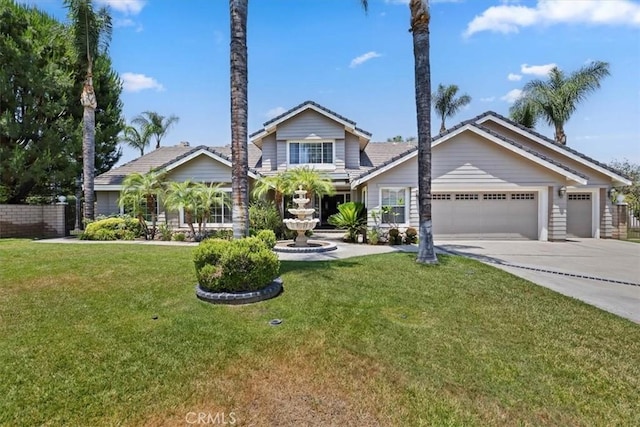 10847 Leota Ln, Riverside, CA 92503 - view of front of home featuring a garage and driveway