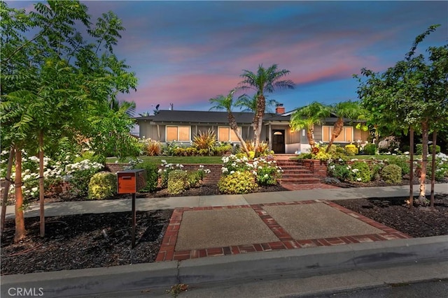 1335 N Vallejo Way, Upland, CA 91786 - single story home with a chimney