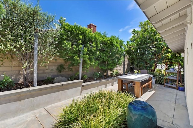 1335 N Vallejo Way, Upland, CA 91786 - fenced backyard with outdoor dining space and a patio area