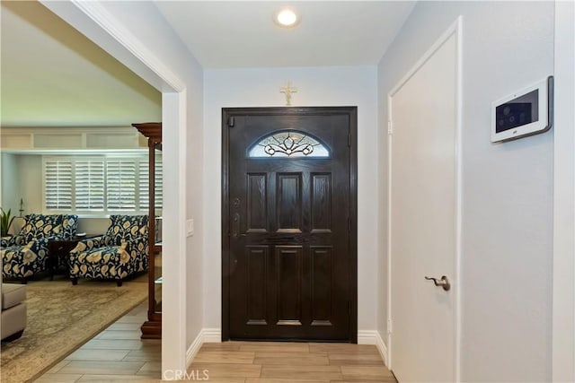 1335 N Vallejo Way, Upland, CA 91786 - entrance foyer featuring wood finish floors and plenty of natural light
