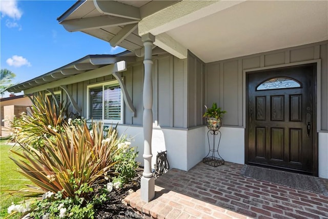 1335 N Vallejo Way, Upland, CA 91786 - property entrance with board and batten siding and covered porch