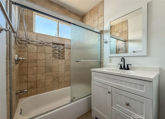 6706 Melvin Ave, Reseda, CA 91335 - full bath with bath / shower combo with glass door and vanity