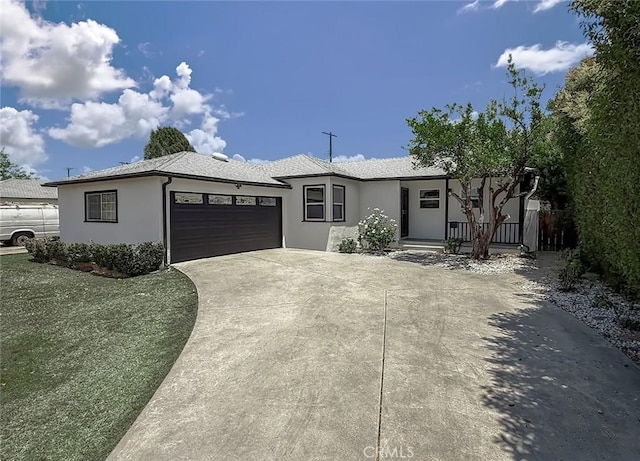 6706 Melvin Ave, Reseda, CA 91335 - single story home with driveway, stucco siding, and an attached garage