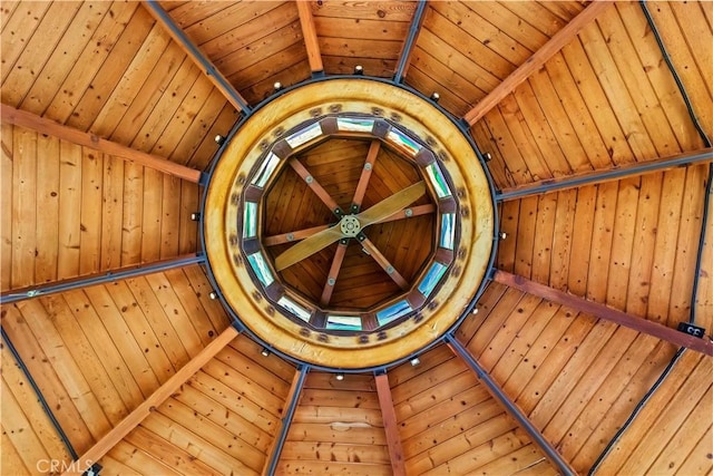 1 Anderson St, Seal Beach, CA 90743 - detailed view of wooden ceiling