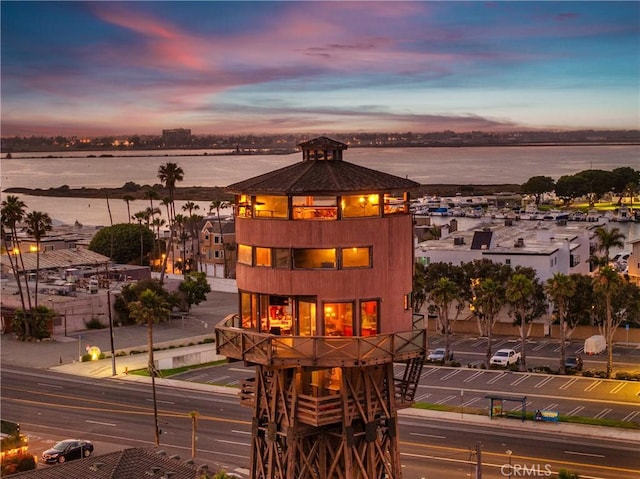 1 Anderson St, Seal Beach, CA 90743 - property at dusk with a water view