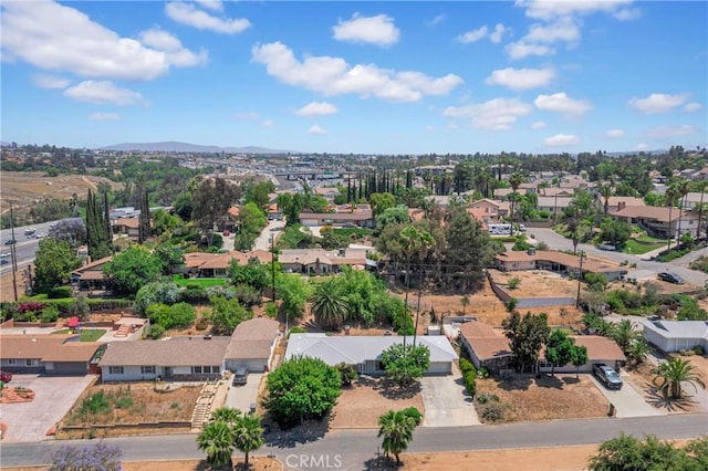 20468 College Blvd, Riverside, CA 92507 - aerial perspective of suburban area with a mountain backdrop
