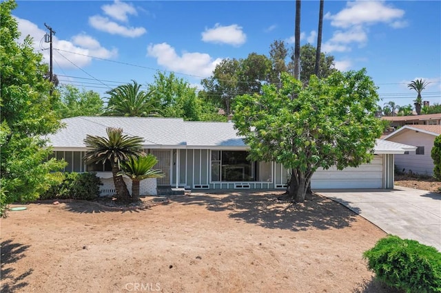 20468 College Blvd, Riverside, CA 92507 - view of front of house featuring driveway and a garage