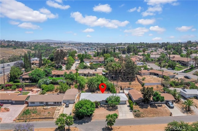 20468 College Blvd, Riverside, CA 92507 - aerial view of residential area with a mountainous background
