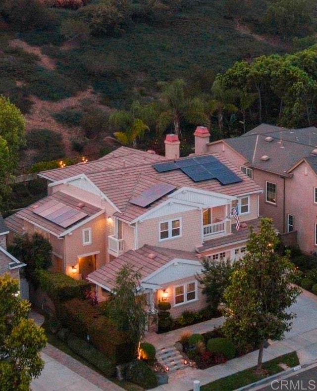 3474 Camino Cereza, Carlsbad, CA 92009 - aerial view of property and surrounding area