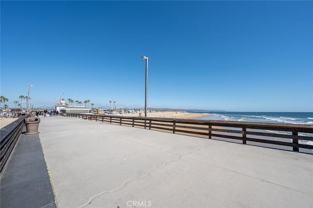 100 Scholz Plz Unit 205, Newport Beach, CA 92663 - view of patio / terrace featuring a water view