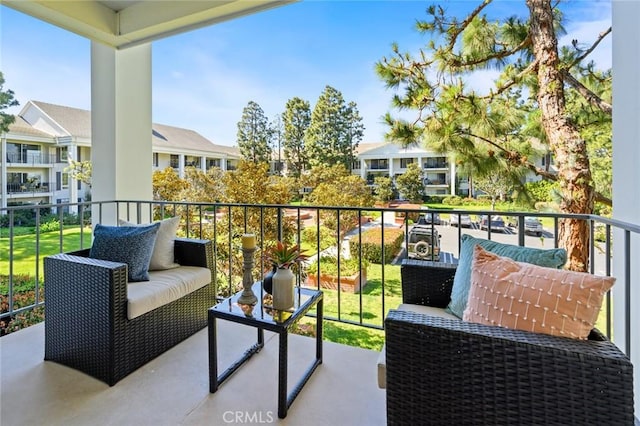 100 Scholz Plz Unit 205, Newport Beach, CA 92663 - balcony with an outdoor living space