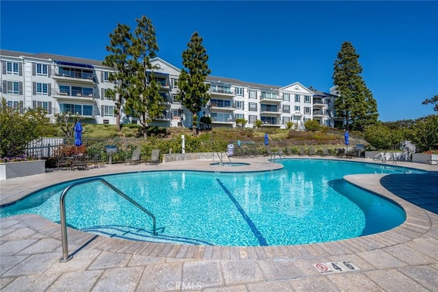 100 Scholz Plz Unit 205, Newport Beach, CA 92663 - community pool featuring a patio area and a community hot tub