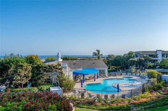 100 Scholz Plz Unit 205, Newport Beach, CA 92663 - community pool featuring a patio area