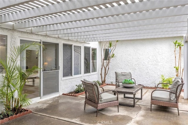 20441 Whitetree Cir, Huntington Beach, CA 92646 - view of patio with a pergola