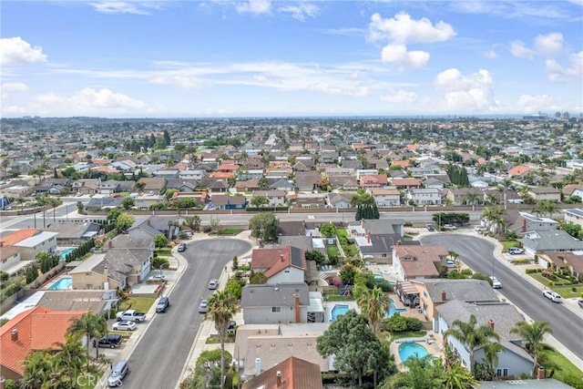 20441 Whitetree Cir, Huntington Beach, CA 92646 - aerial view of residential area with a pool