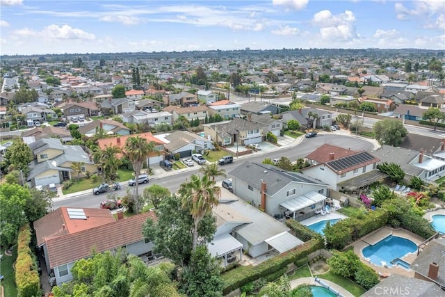 20441 Whitetree Cir, Huntington Beach, CA 92646 - aerial view of residential area with a pool area