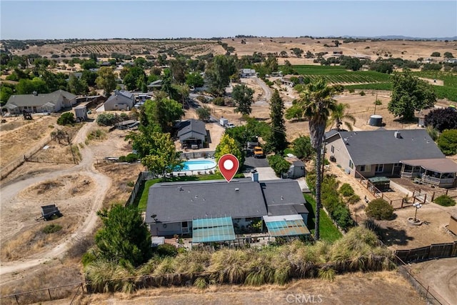 7050 Shale Rock Rd, Paso Robles, CA 93446 - overview of rural landscape with a pool
