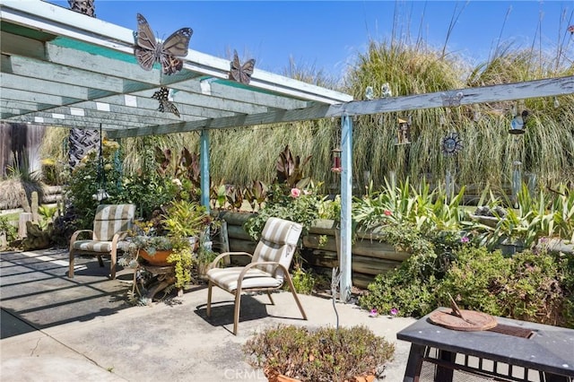 7050 Shale Rock Rd, Paso Robles, CA 93446 - view of patio with a pergola