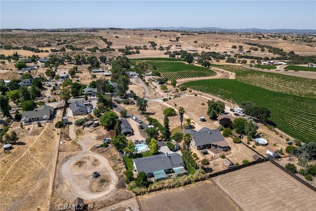 7050 Shale Rock Rd, Paso Robles, CA 93446 - aerial view of property and surrounding area featuring rural landscape