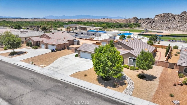 15558 Lookout Rd, Apple Valley, CA 92307 - aerial perspective of suburban area with mountains