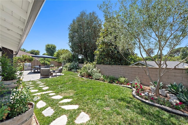 30361 Via Alcazar Ave, Laguna Niguel, CA 92677 - fenced backyard featuring a patio area