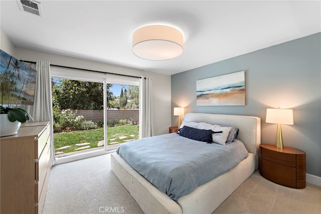 30361 Via Alcazar Ave, Laguna Niguel, CA 92677 - bedroom with light carpet and access to exterior