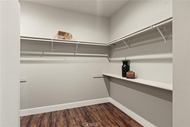 6169 Fern Ln, Paradise, CA 95969 - walk in closet featuring dark wood-style flooring