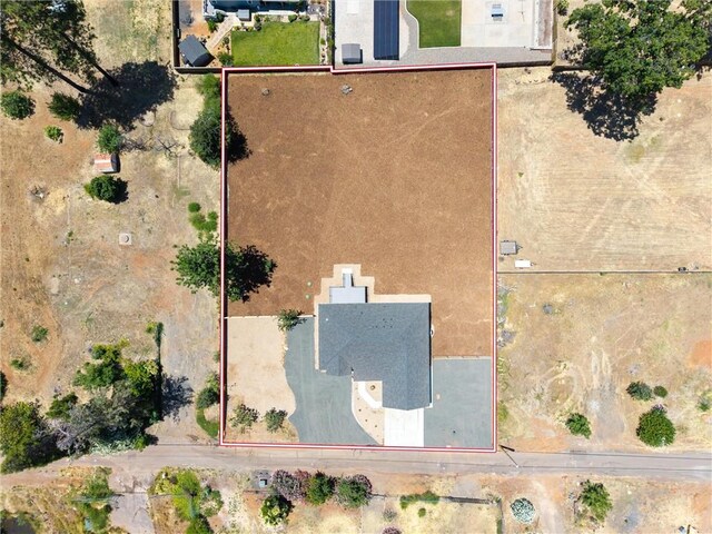 6169 Fern Ln, Paradise, CA 95969 - aerial view of property's location with property parcel outlined
