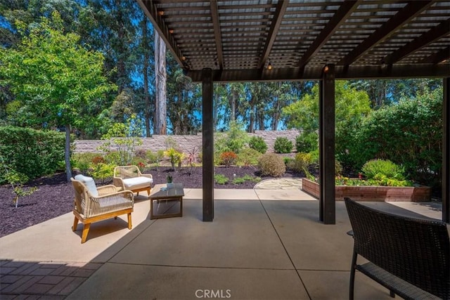 1061 Ford Dr, Nipomo, CA 93444 - view of patio / terrace featuring a pergola