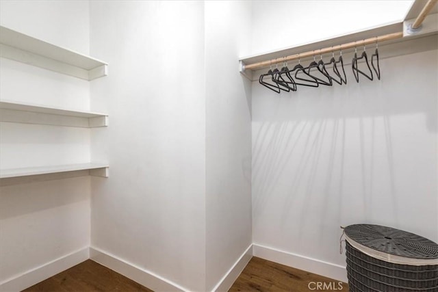 4325 9th Ave, Los Angeles, CA 90008 - spacious closet with dark wood-type flooring
