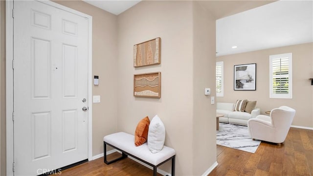 66 Full Moon, Irvine, CA 92618 - foyer entrance featuring wood finished floors and recessed lighting