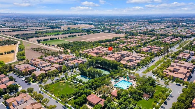 66 Full Moon, Irvine, CA 92618 - aerial overview of property's location with nearby suburban area