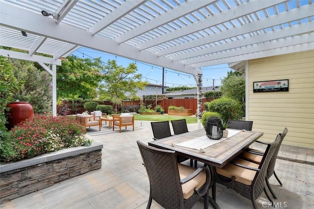 2322 246th St, Lomita, CA 90717 - fenced backyard featuring a patio area and outdoor dining area