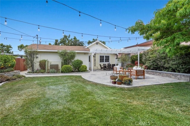 2322 246th St, Lomita, CA 90717 - rear view of property featuring a pergola and a patio
