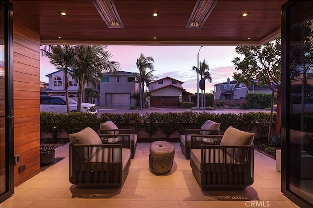 501 Ocean Ave, Seal Beach, CA 90740 - view of patio / terrace with an outdoor living space