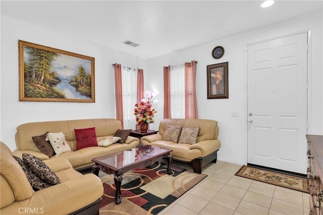 3739 Cherisa St, Perris, CA 92571 - living area with light tile patterned floors and recessed lighting