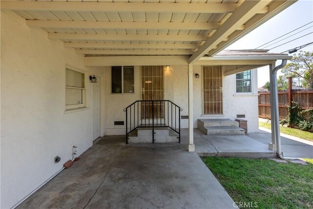 3766 Rose Ave, Long Beach, CA 90807 - entrance to property featuring stucco siding